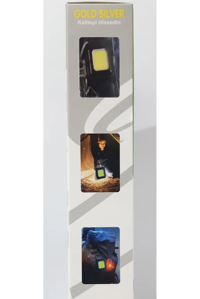 Renkli Çiçekler USB Mıknatıslı Tripotlu Anahtarlık ve Çalışma Feneri Kamp Feneri Çok Amaçlı Fener - 7