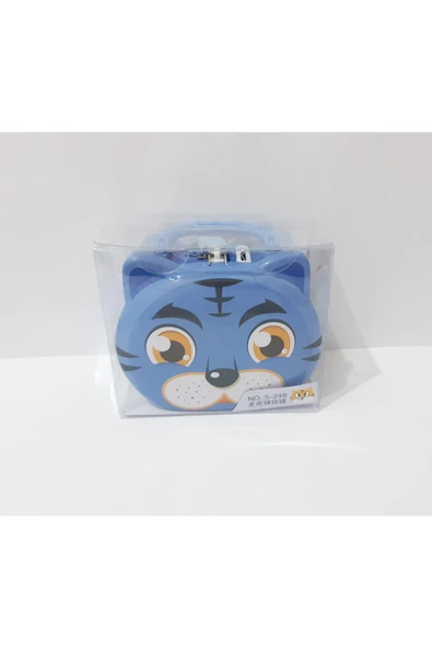 Renkli Çiçekler Metal Kedi Figürlü Kumbara - 6