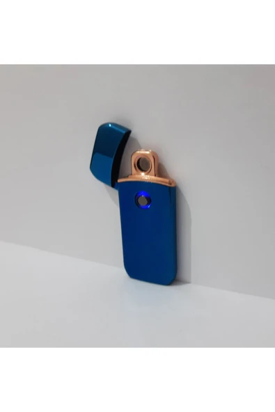 Renkli Çiçekler Usb Şarjlı Elektronik Çakmak Dokunmatik Ekran Sigara Çakmağı - 7