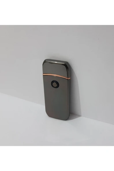 Renkli Çiçekler Usb Şarjlı Elektronik Çakmak Dokunmatik Ekran Sigara Çakmağı - 5