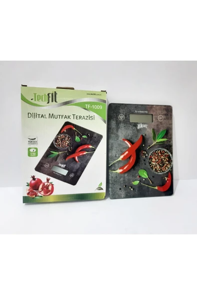 Renkli Çiçekler Desenli Dijital Mutfak Terazi Mini Mutfak Terazisi - 3