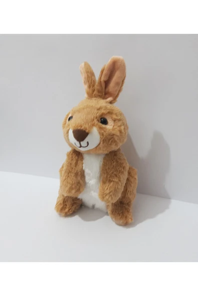 Renkli Çiçekler 24 CM Peluş Oyuncak Sevimli Tavşan Çocuklar İçin Hediye - 3