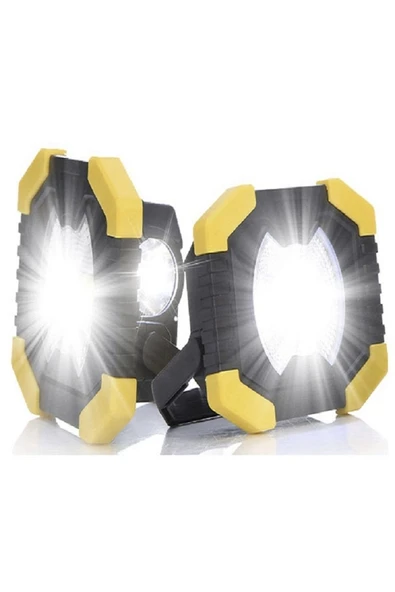 Renkli Çiçekler El Feneri 180w Led Taşınabilir Spot 8000lm Süper Parlak Led Çalışma Işığı Açık Kamp Led El Fener - 3