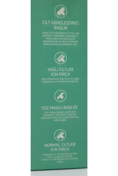 Renkli Çiçekler Elektronik Yüz Temizleme Fırçası - 4