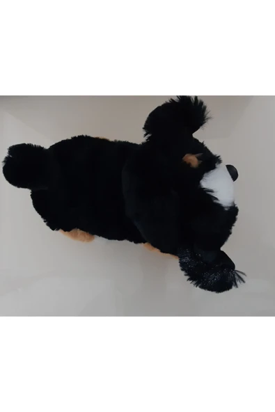 Renkli Çiçekler 24 Cm Peluş Sesli Yatan Köpek - 3