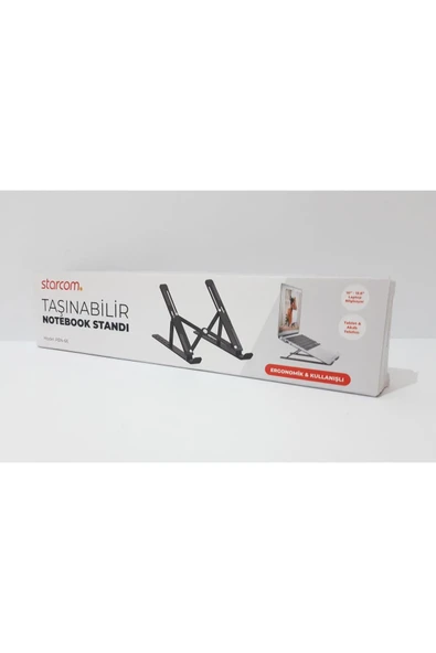 Renkli Çiçekler Taşınabilir Notebook Standı - 2