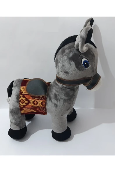 Renkli Çiçekler 27 Cm Peluş Oyuncak Eşek Çocuklar Için Hediye Ev Dekorasyon - 5