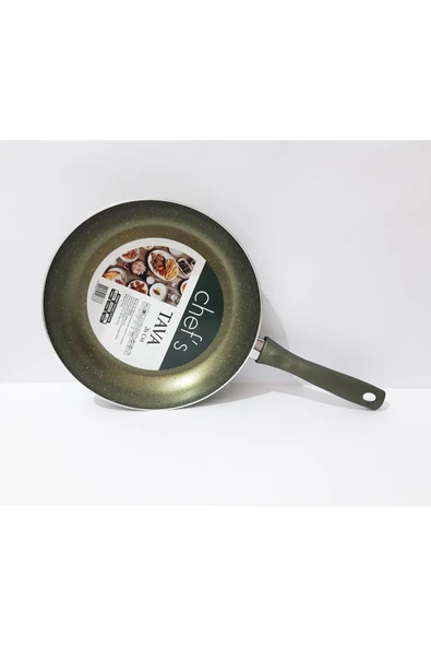 Renkli Çiçekler 26 CM Büyük Boy Derin Yumurta Melemen Tavası Pişirme Tava - 2