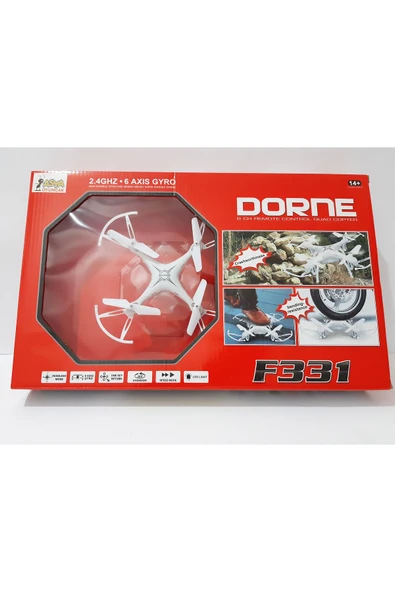 Renkli Çiçekler 2.4 GHZ 6 CH Uzaktan Kumandalı Işıklı Drone - 3