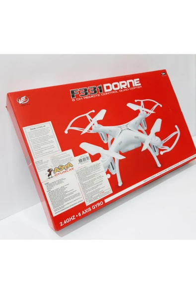 Renkli Çiçekler 2.4 GHZ 6 CH Uzaktan Kumandalı Işıklı Drone - 6