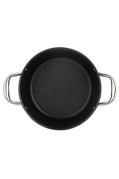 FMS KARAM INDUKSİYON TABANLI TİTANYUM 4MM KALINLIĞINDA DERİN TENCERE NO:20 - Resim 3