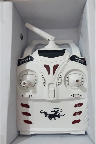 Renkli Çiçekler Işıklı Kameralı 2.4 GHZ Uzaktan Kumandalı Drone - 3