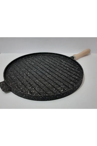 Renkli Çiçekler 33 Cm Döküm Tava - 2