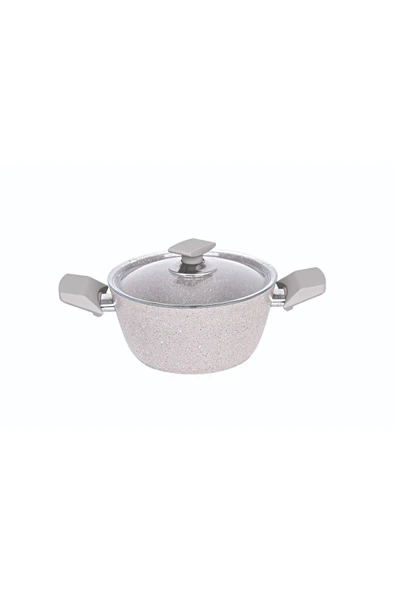 FMS SAFİR GRANİT DERİN TENCERE NO:22 BEJ ürün görseli 1