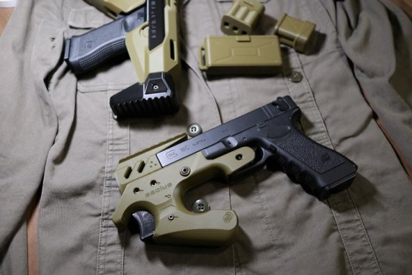 Cyberpunk Glock Gbb / Aep Bullpup Dönüştürme Plastik Aparat - 3