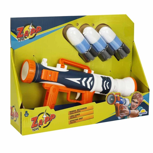 Zapp Toys Victory 3 Mermili Sünger Dart Atan Silah 25 cm - 2