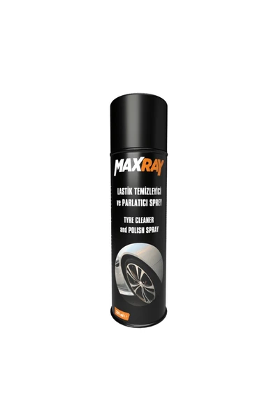 Maxray Lastik Temizleyici Ve Parlatıcı Sprey - 500 ml | Derinlemesine Temizlik Ve Parlaklık