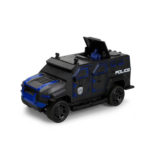 1:16 Uzaktan Kumandalı Işıklı Polis Panzer 1 Adet Fiyatıdır - 10