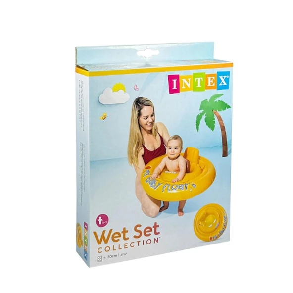 Intex Sarı Bebe Flatörü 70 cm. (6-12Ay) - 2