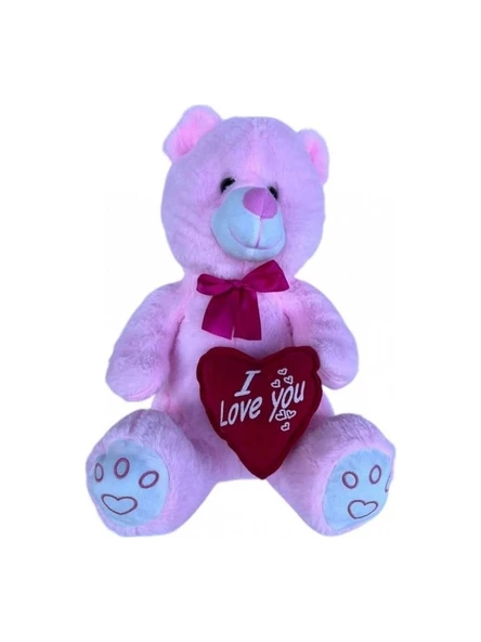 PELUŞ 50CM KALPLİ AYI HALLEY