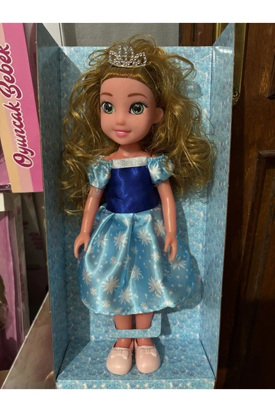 Giochi Prenses Bebek Karlar Kraliçesi 35 Cm Elsa Bebek Oyuncak Bebek Şarkı Söyleyen Bebek - 2