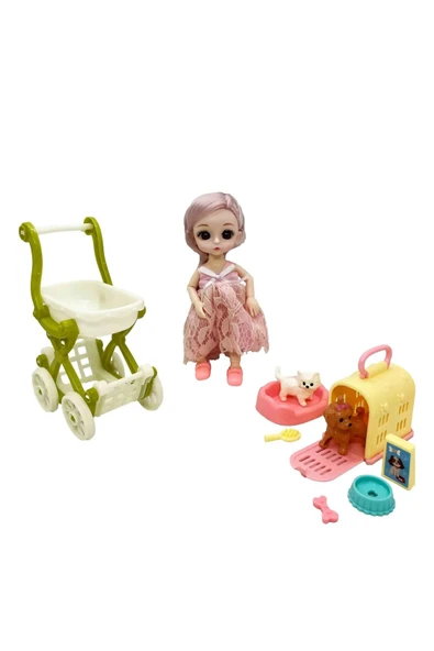 ela777 Minkie Bebek Dostum Bebek Arabalı Bebek - 2