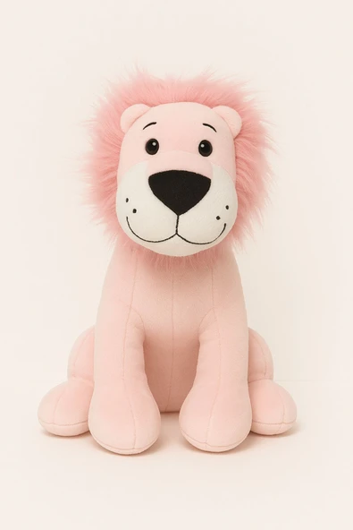 ela777 28 m Peluş Aslan Pembe