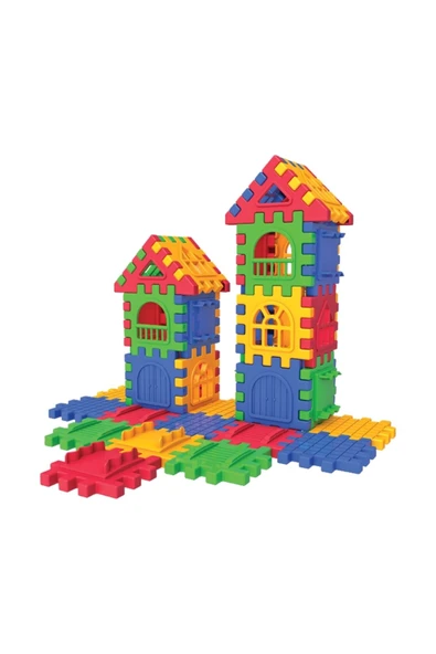 Shop58 Nessiworld 03702 Puzzle City 64 Parça -Dede - 2