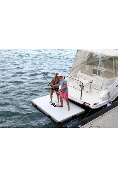 Aquamarina Aqua Marına Island Şişme Su / Tekne Platformu 250 X160 X 15 Cm - 2