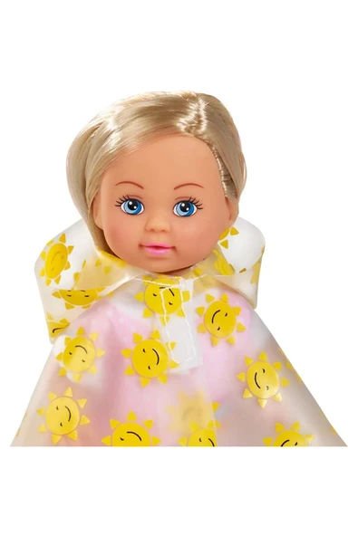 Mevsimbir Evi Yağmur Kıyafeti Küçük Oyun Arkadaşım Oyuncak Bebek 12 Cm - 2