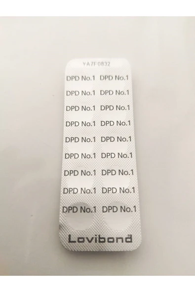 Mctpool Scuba 2 Havuz Suyu Test Cihazı Klor Ölçüm Yedek Hap Dpd1-5 Folyo (50 Hap) - 2