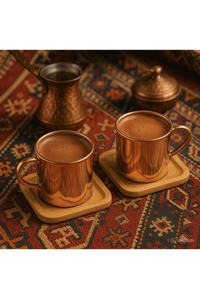 Cambu Borosilikat Fincan Takımı 2 Kişilik 4 Parça – Şıklığın ve Dayanıklılığın Buluştuğu Nokta! - 2