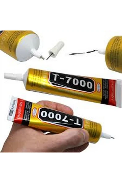 Zhanlida T7000 Dokunmatik Ekran Cam Kapak Çerçeve Yapıştırıcı 50ml Siyah - 4