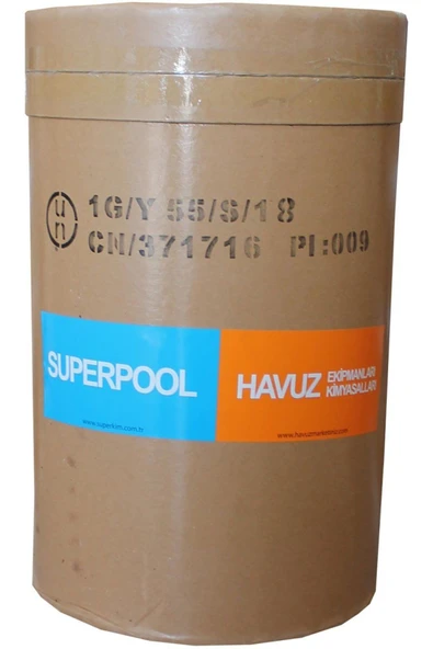 Spp Superpool Superchlor 56 Toz Klor 56 Gr 50 Kg Havuz Kimyasalı
