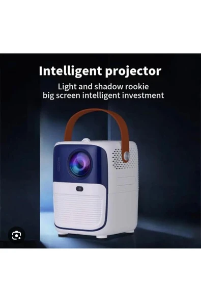 Ld Teknoloji Beyaz HD Projector 32GB Hafıza 1GB Rom 1-2 Kg FULL HD 1000 LED İthalatçı Garantili 10000:1 2 Yıl 19 - 4