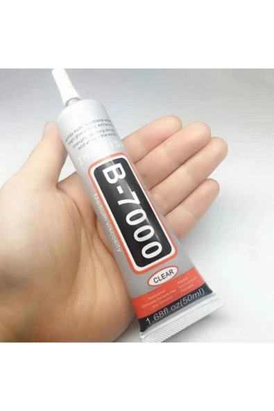 Zhanlida B7000 Ekran Dokunmatik Kapak Çerçeve Yapıştırıcı Şeffaf 50ml - 2