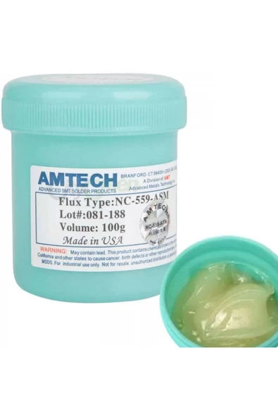 MY BİLİŞİM Amtech Nc-559 Asm Flux Krem 100g - 5 Adet - 2