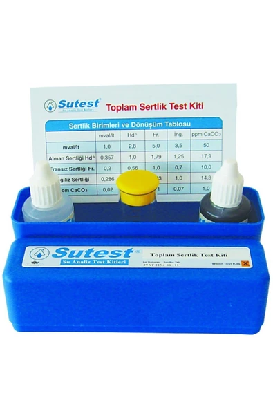 Sutest Toplam Sertlik Test Kiti