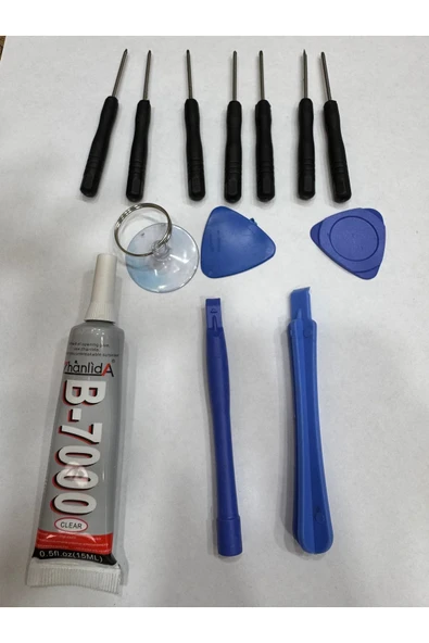 Ekran Açma Seti Tamir Kiti 8 Parça Sökme - Takımı B7000 - 2