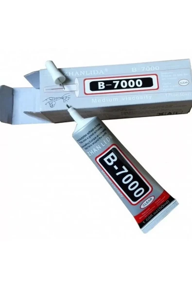 Zhanlida B7000 Ekran Dokunmatik Kapak Çerçeve Yapıştırıcı Şeffaf 50ml - 4