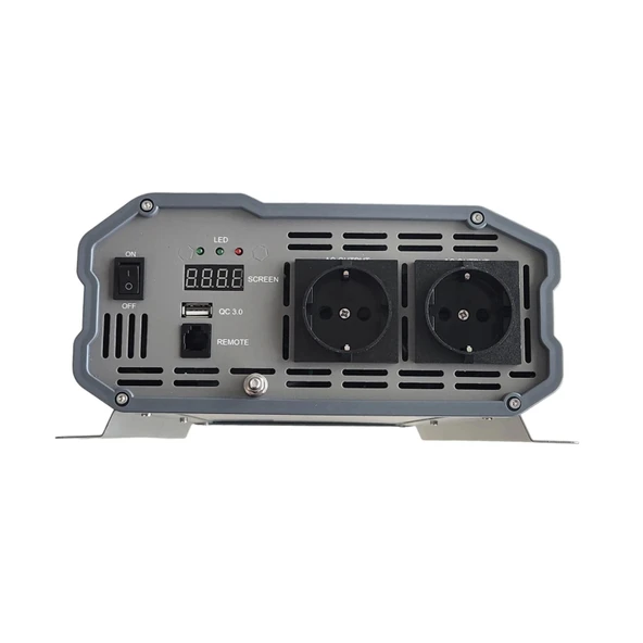 Mullinix 12V 1500W Tam Sinüs İnverter - 3