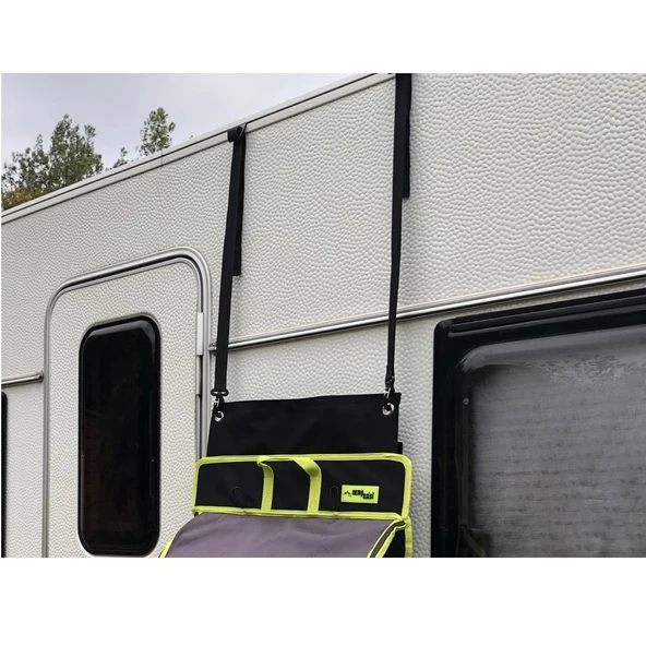 Campasist CA534 8mm Karavan Askı Seti (2 Kemer + 2 Askı Kancalı ) ürün görseli 1