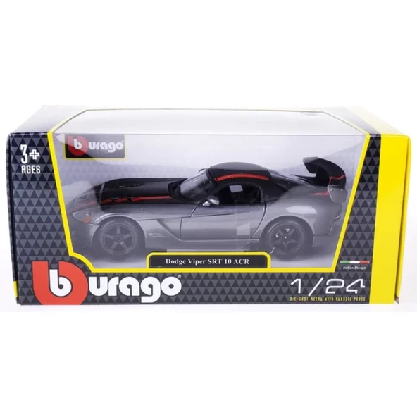 Bburago 1:24 Dodge Viper SRT 10 ACR Model Araba - 2