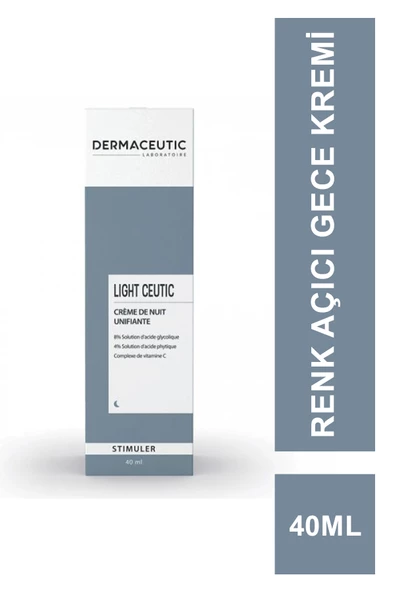 Dermaceutic Light Ceutic Renk Açıcı Gece Kremi 40 ml