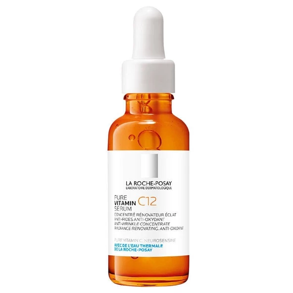 La Roche Posay  Pure Vitamin C12 Cilt Serumu Saf C Vitamini İle Işıltı Veren Antioksidan Serum 30ml