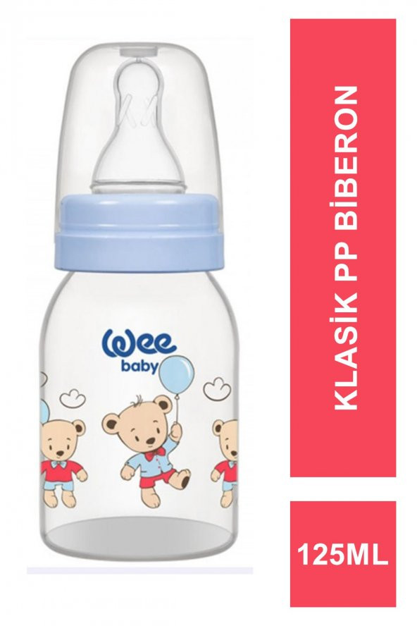 Wee Baby Klasik PP Biberon 125 ml - 851 -Mavi