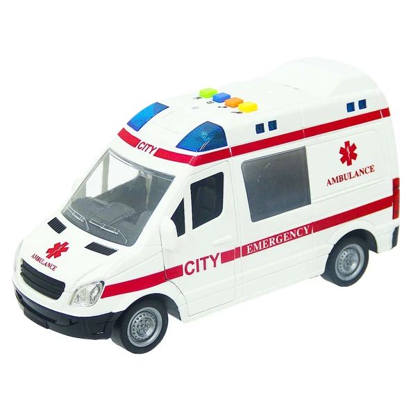 Sunman 1:16 Sesli ve Işıklı Şehir Kurtarma Araçları - 3