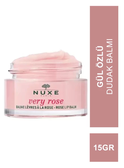 Nuxe Very Rose Gül Özlü Dudak Balmı 15 g