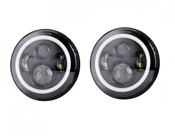 JEEP WRANGLER RUBİCON LEDLİ MERCEKLİ ANGEL FAR SETİ