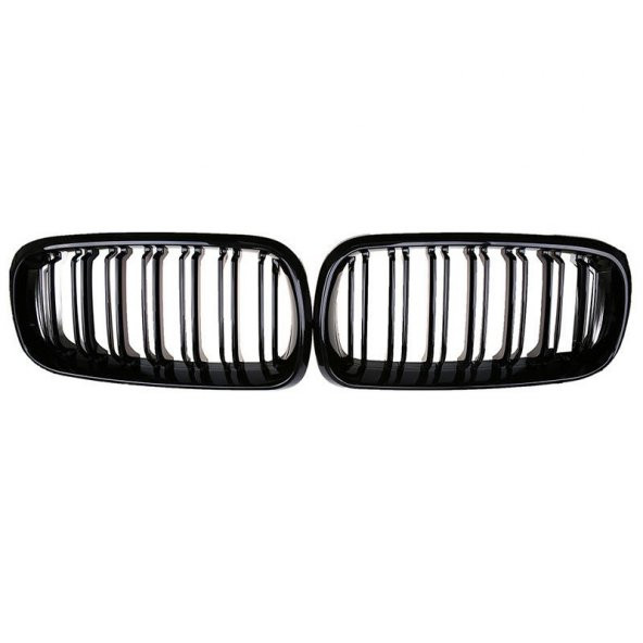 BMW X5 X6 F15 F16 PARLAK SİYAH ÇİFT ŞERİT X5M X6M F85 F86 PANJUR - Resim 2